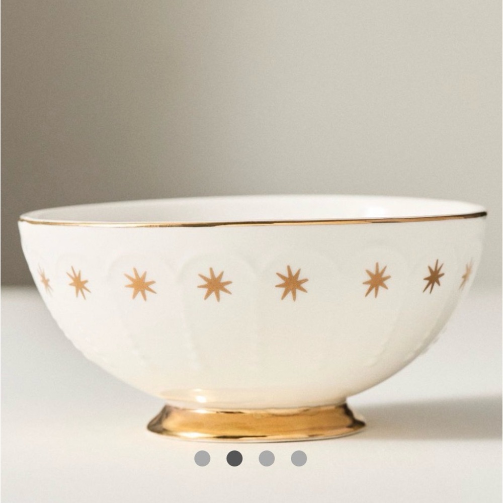 Anthropologie 4 cereal Bowls - Picture 2 of 3